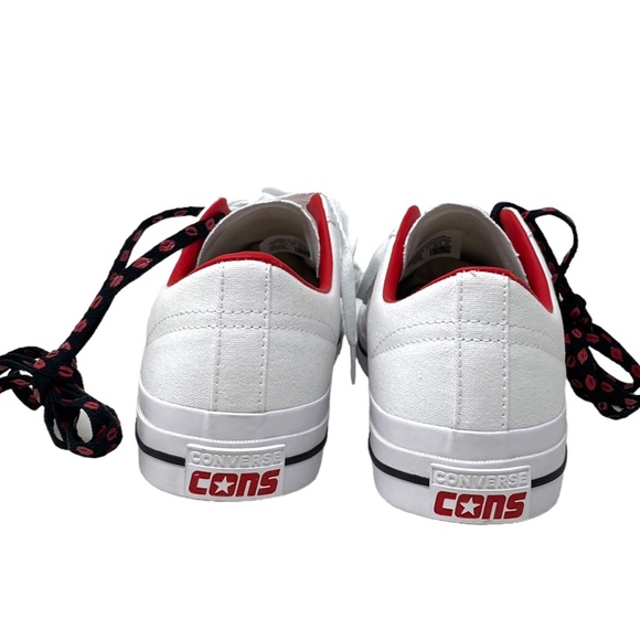 Converse CONS One Star Pro Shoes Low Skate Sneakers Men's Canvas White A04606C - Picture 5 of 10